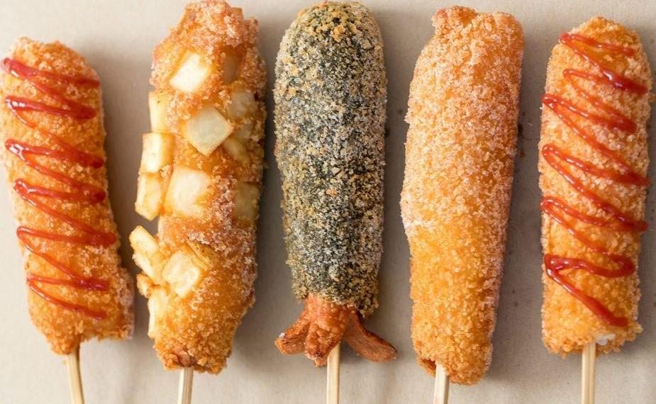 Hot dog phô mai Hàn Quốc Hà Nội